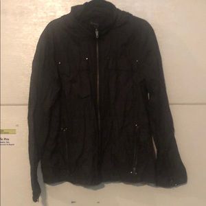 Hooded INC rain jacket